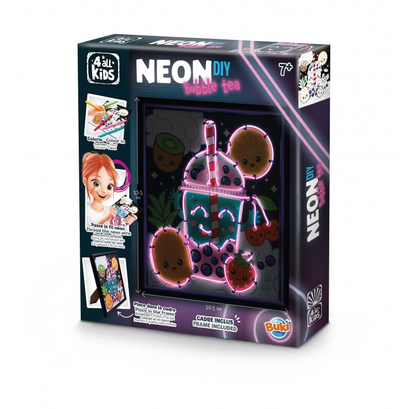 Παιχνίδι Κατασκευών Neon Bubble Tea, Buki France